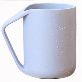 欣沁 旅行创意洗漱杯 小麦牙缸刷牙杯 塑料漱口杯子 单个 北欧蓝