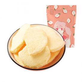 朝花惜时冻干苹果脆片苹果干休闲零食水果干25g/袋